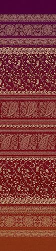 Bassetti Brenta Foulard aus 100% Baumwolle in der Farbe Rubinrot R1, Maße: 270x270 cm - 9325927 im Sale